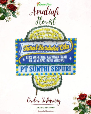 Papan Bunga Duka di Bumirejo