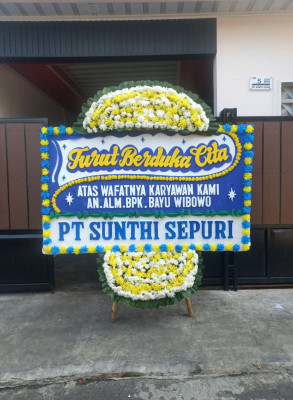 Papan Bunga Duka di Bumirejo